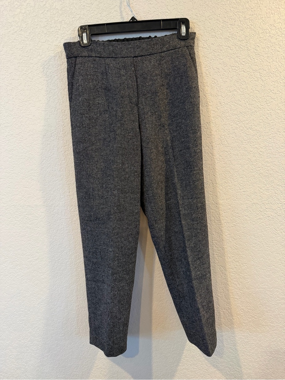 Babaton Charcoal Straight-Leg High-Waist Trousers